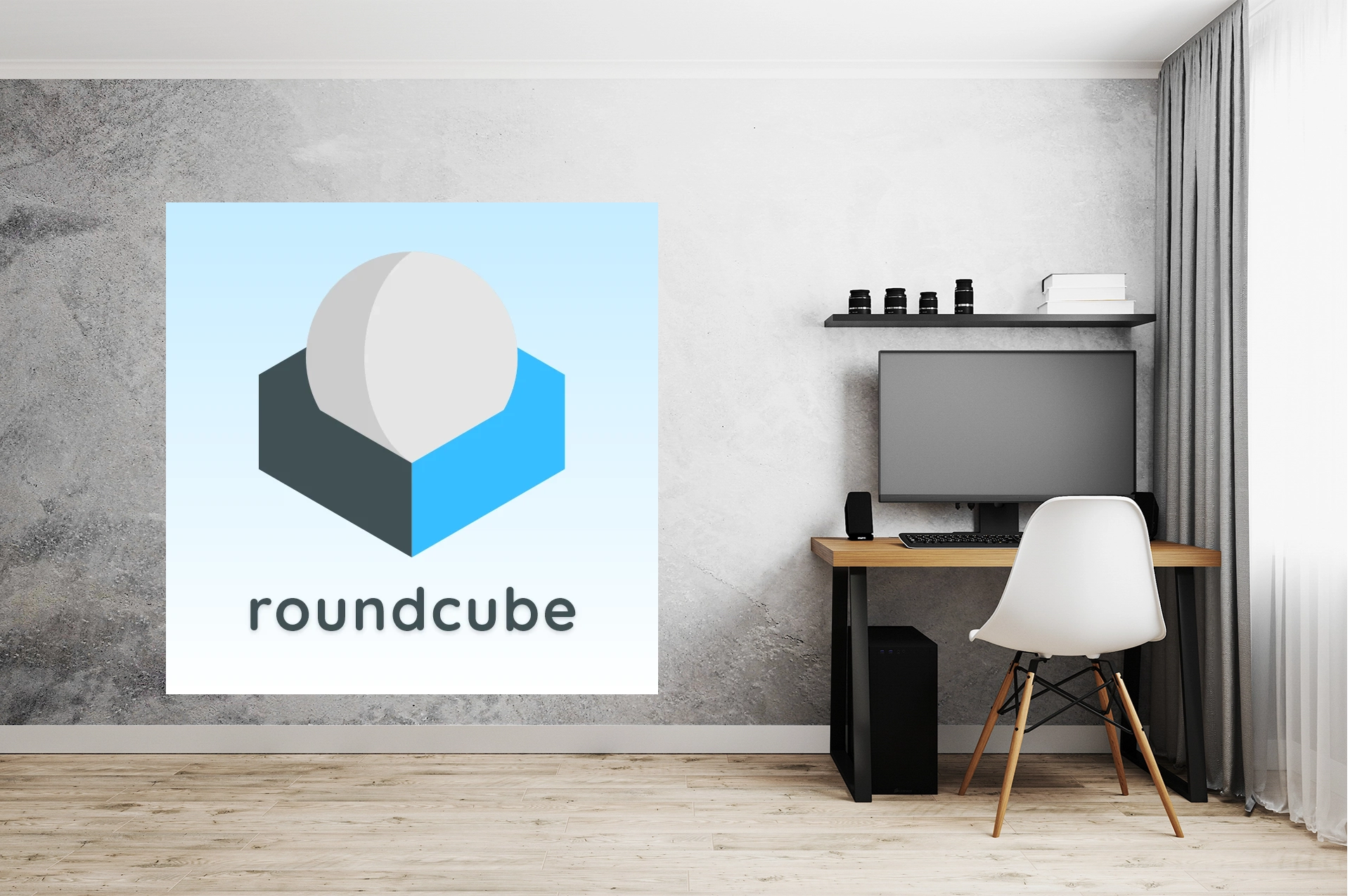 Portada por tu firma de correo en RoundCube